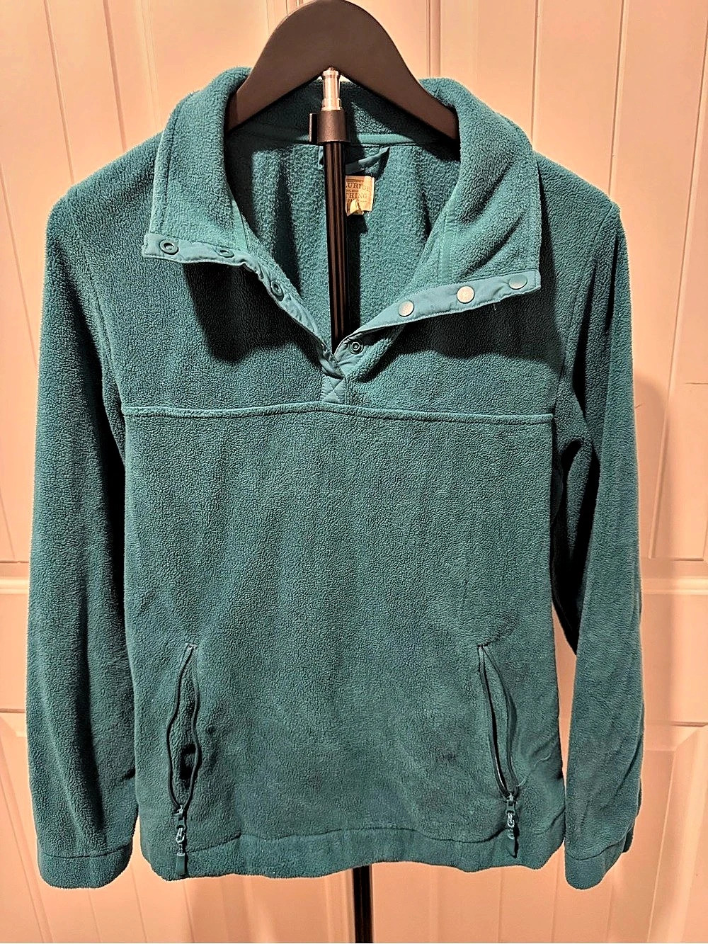 Telluride Clothing Company Teal Fleece Pullover Size Medium